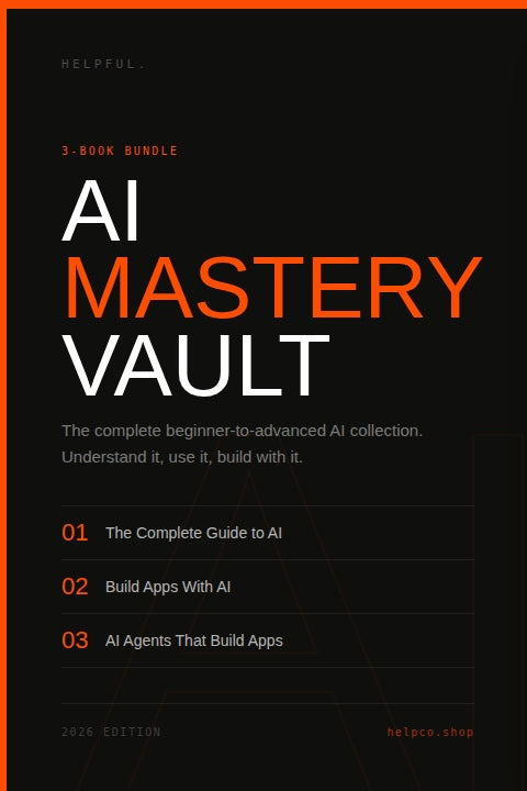 The 2026 AI Mastery Vault — Complete AI Bundle (3 Books)