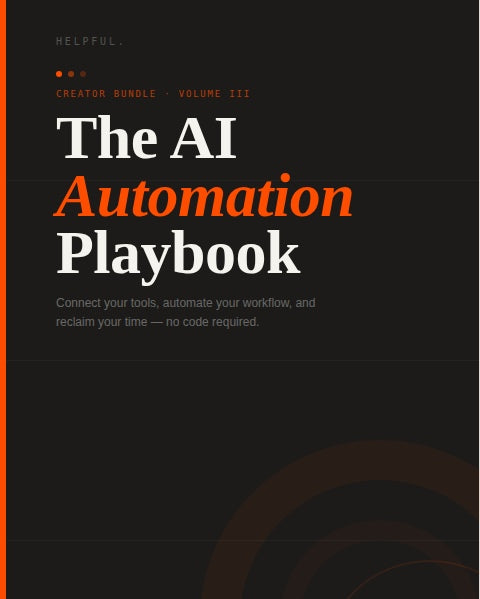 The AI Automation Playbook 2026
