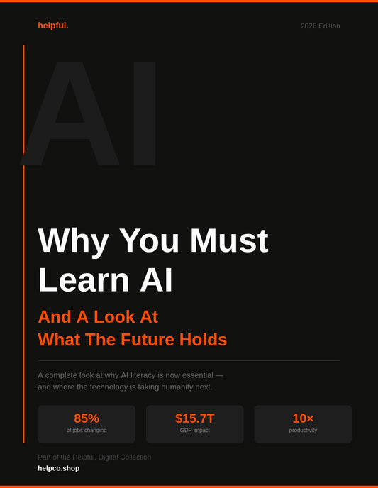 Why You Must Learn AI 2026
